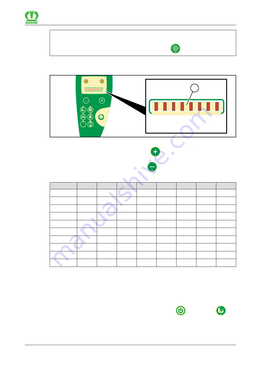 Krone Comprima F 155 XC Original Operating Instructions Download Page 103