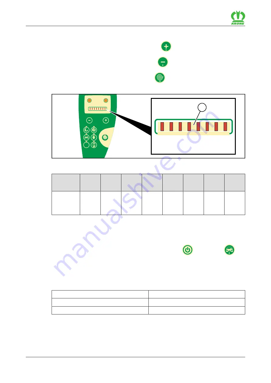 Krone Comprima F 155 XC Original Operating Instructions Download Page 104