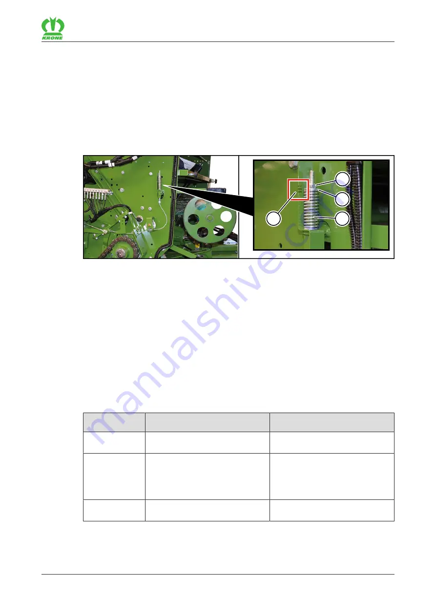 Krone Comprima F 155 XC Original Operating Instructions Download Page 177