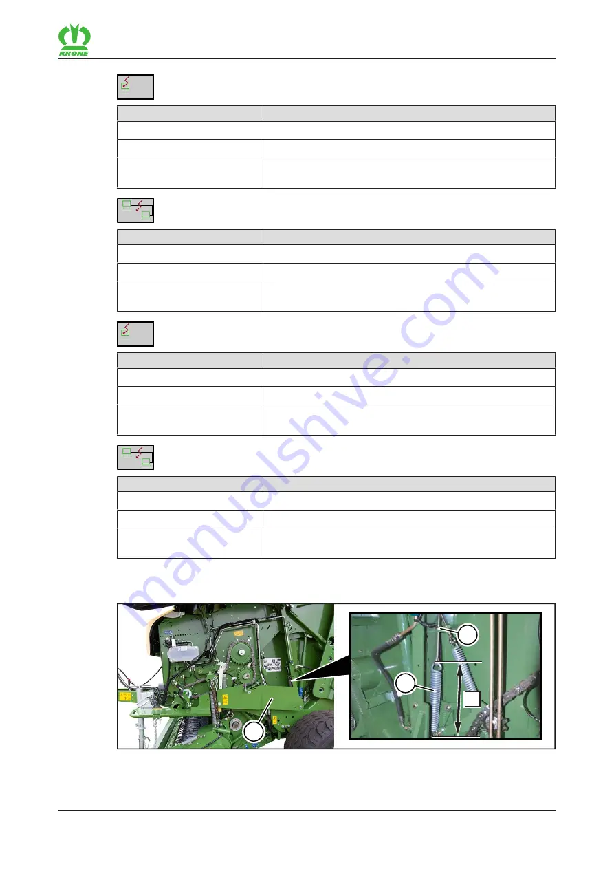 Krone Comprima F 155 XC Original Operating Instructions Download Page 255