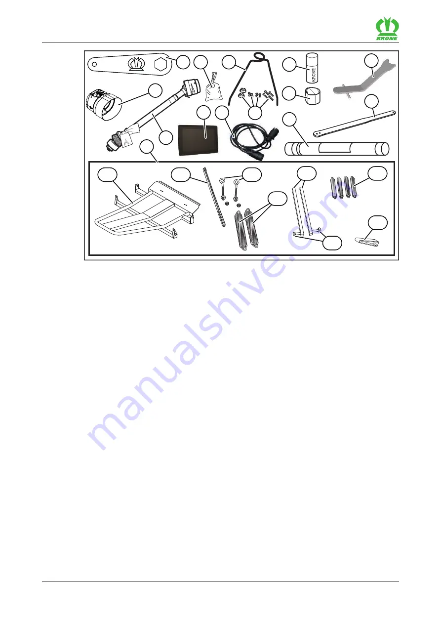 Krone Comprima V 180 Original Operating Instructions Download Page 44