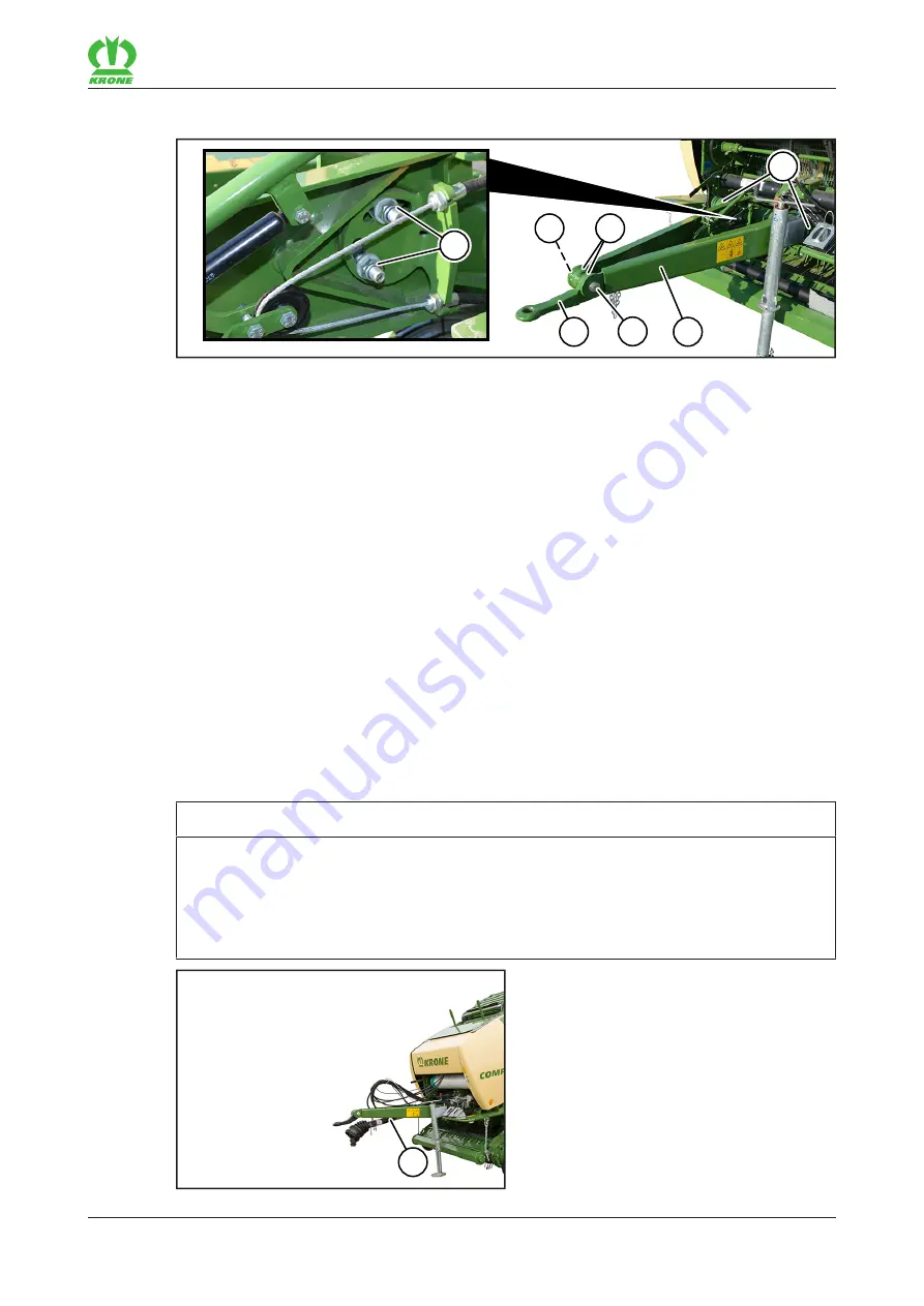 Krone Comprima V 180 Original Operating Instructions Download Page 47