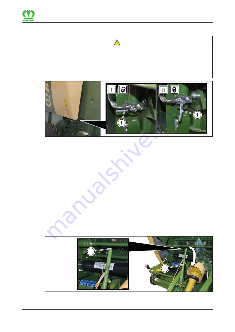 Krone Comprima V 180 Original Operating Instructions Download Page 73