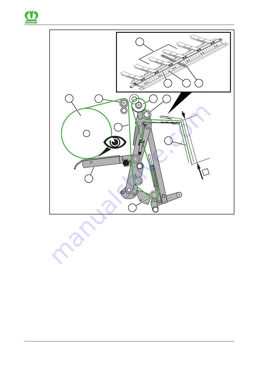 Krone Comprima V 180 Original Operating Instructions Download Page 85