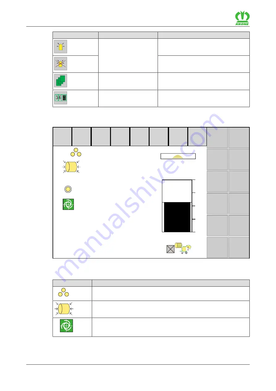 Krone Comprima V 180 Original Operating Instructions Download Page 104