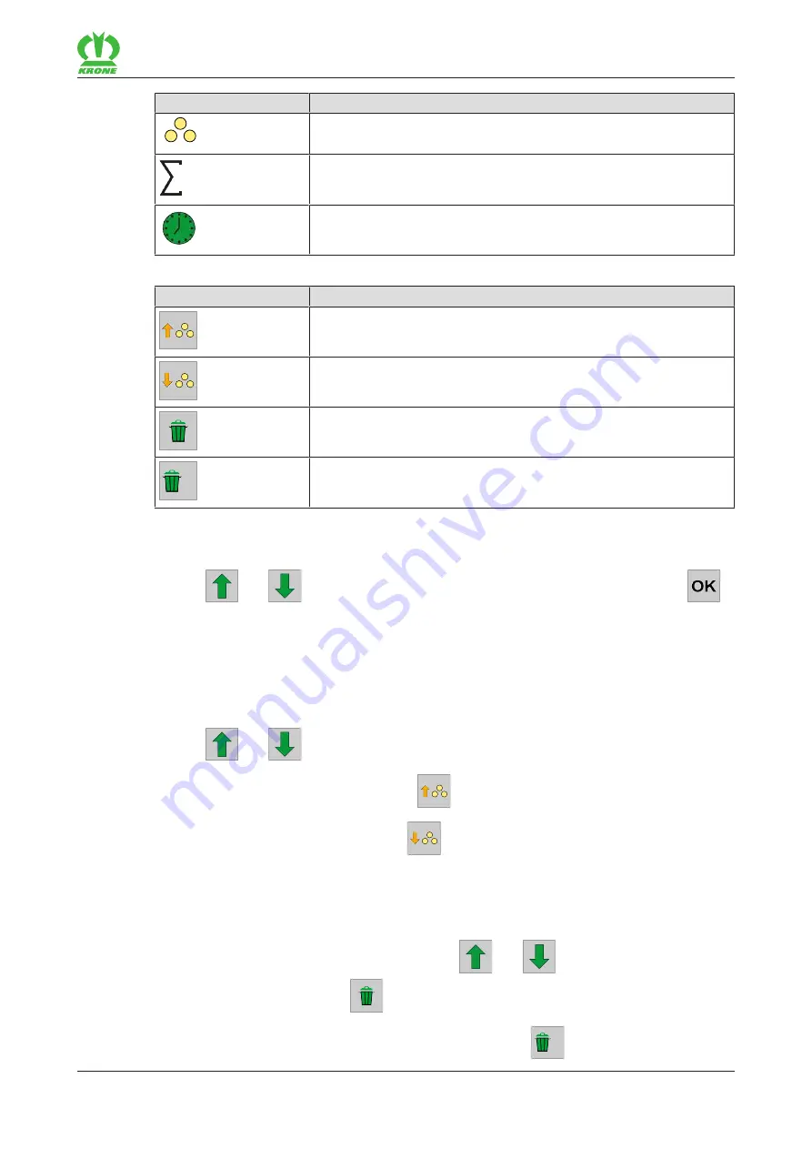 Krone Comprima V 180 Original Operating Instructions Download Page 127