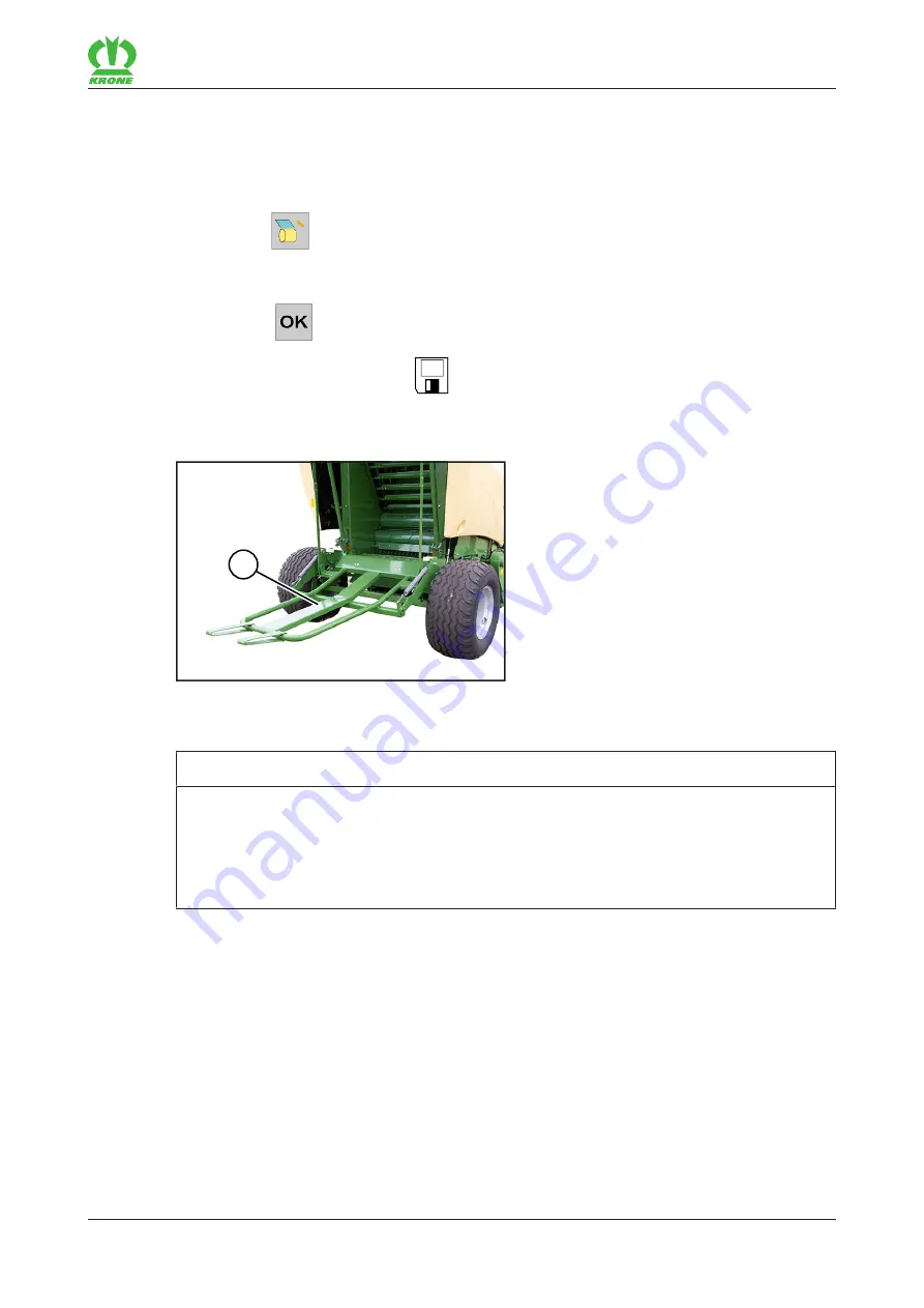 Krone Comprima V 180 Original Operating Instructions Download Page 159