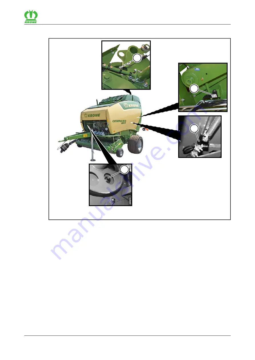 Krone Comprima V 180 Original Operating Instructions Download Page 171