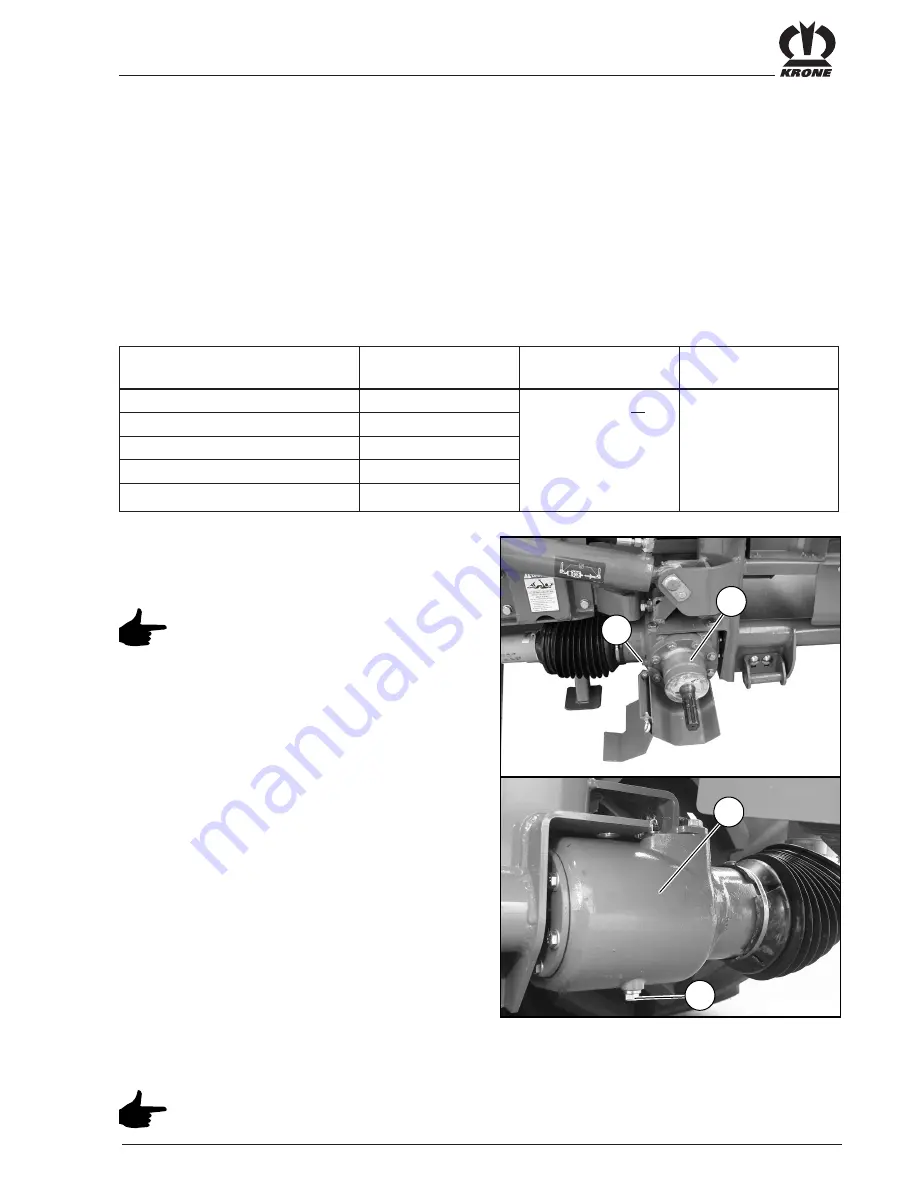 Krone EASYCOLLECT 6000 Operating Instructions Manual Download Page 33