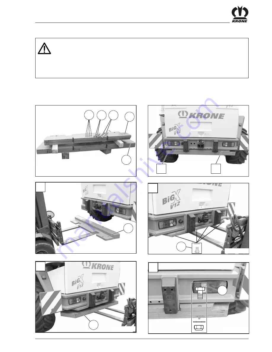 Krone EASYCOLLECT 6000 Operating Instructions Manual Download Page 49