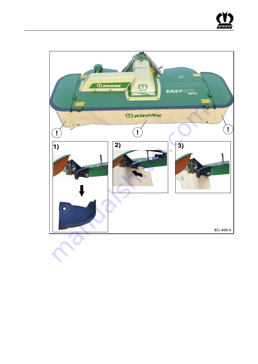 Krone EasyCut F 280 Original Operating Instructions Download Page 32