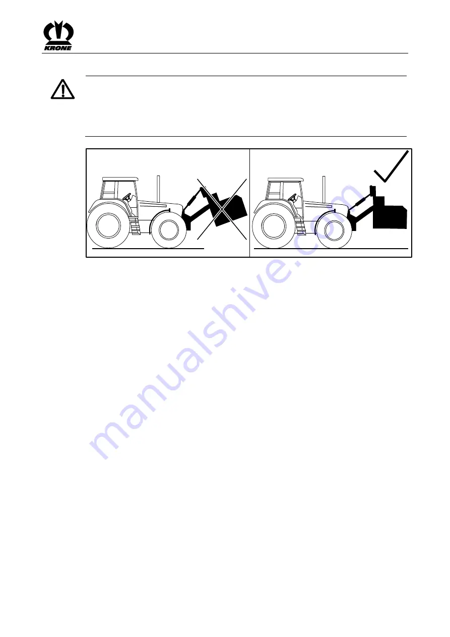 Krone EasyCut F 280 Original Operating Instructions Download Page 39