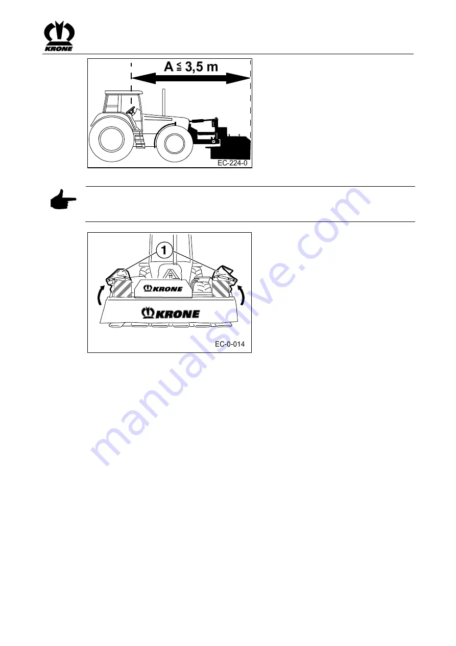 Krone EasyCut F 280 Original Operating Instructions Download Page 47