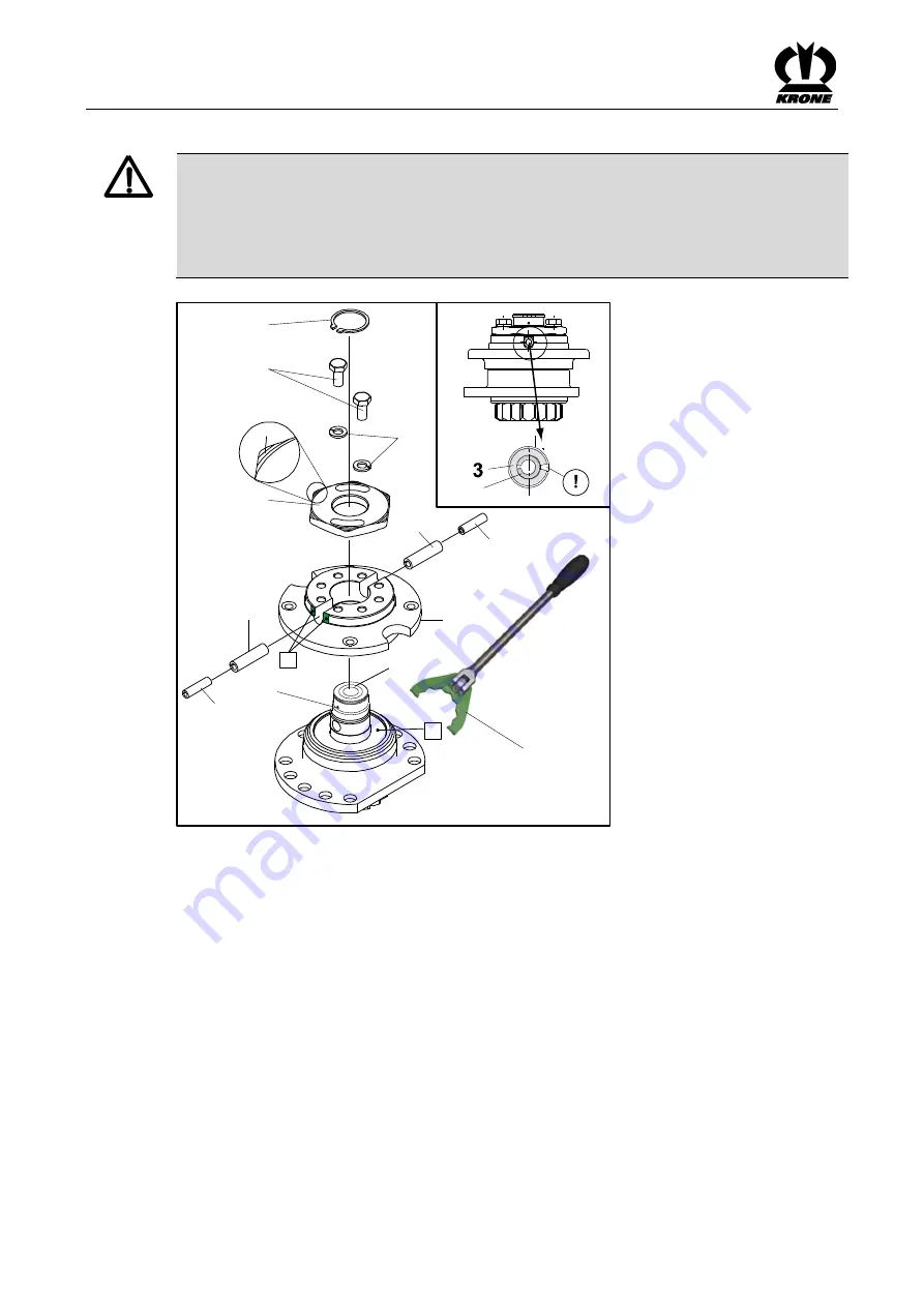 Krone EasyCut F 280 Original Operating Instructions Download Page 60