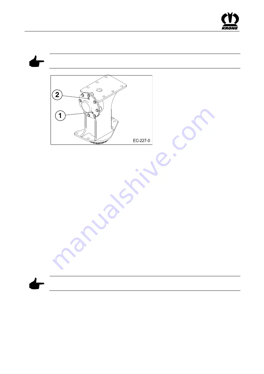 Krone EasyCut F 280 Original Operating Instructions Download Page 68