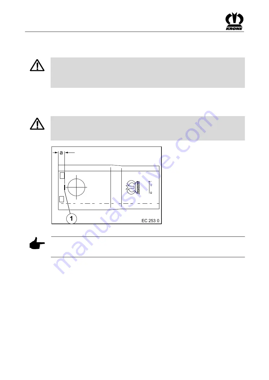 Krone EasyCut F 280 Original Operating Instructions Download Page 72