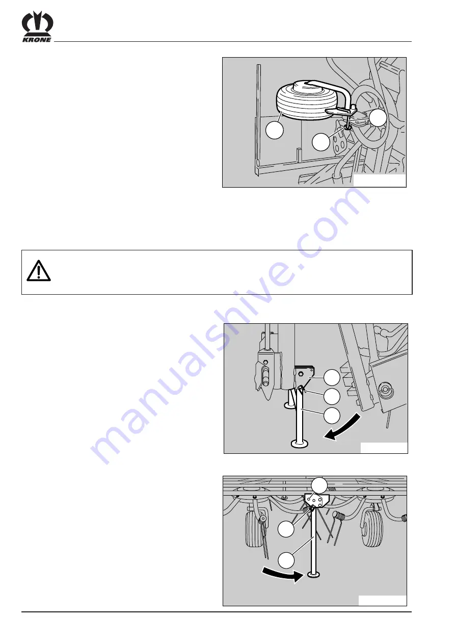 Krone KW 6.60/4x7 Operating Instructions Manual Download Page 20