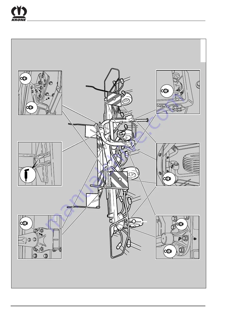 Krone KW 6.60/4x7 Operating Instructions Manual Download Page 28