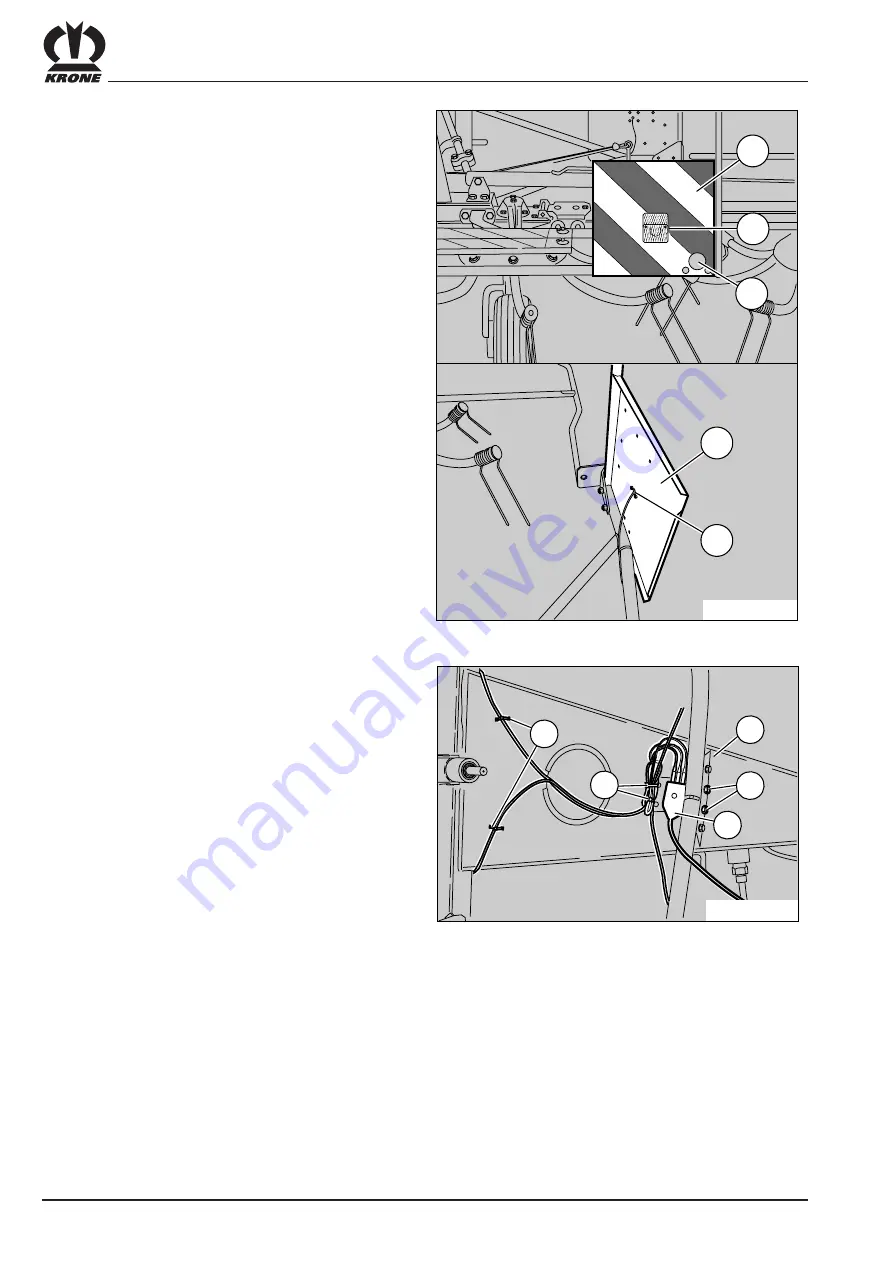 Krone KW 6.60/4x7 Operating Instructions Manual Download Page 36