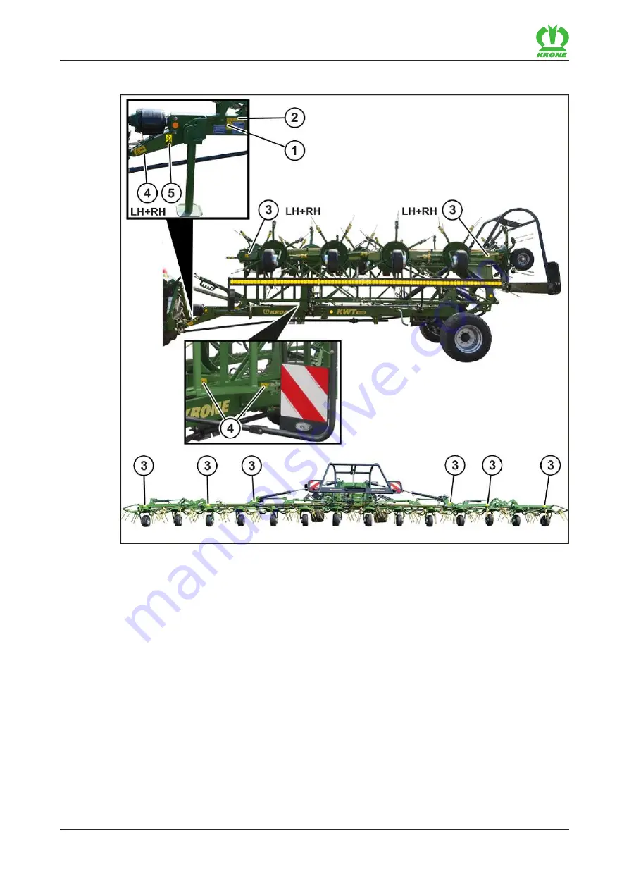 Krone KWT 1600 Original Operating Instructions Download Page 28