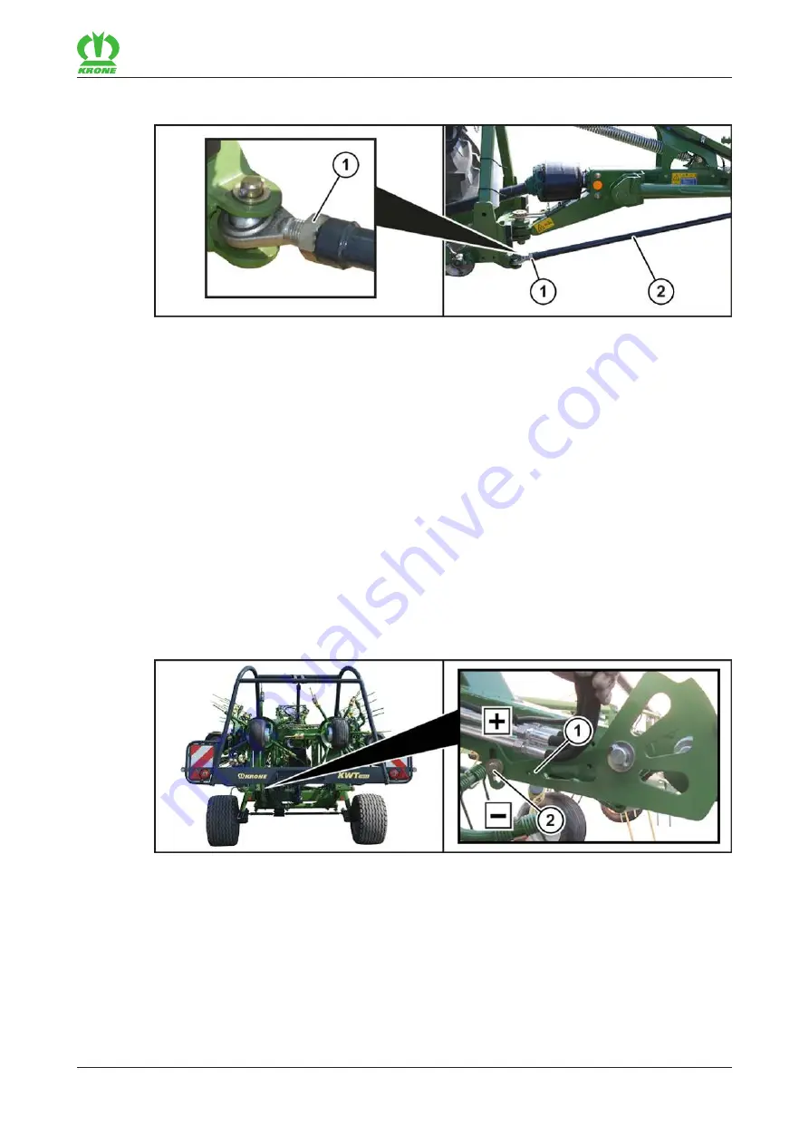 Krone KWT 1600 Original Operating Instructions Download Page 43