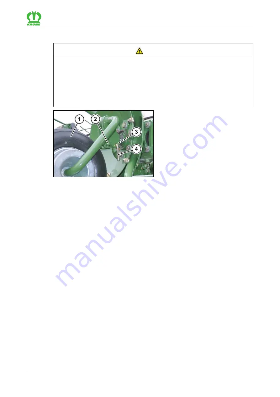 Krone KWT 1600 Original Operating Instructions Download Page 55