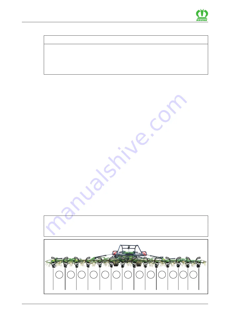 Krone KWT 1600 Original Operating Instructions Download Page 58