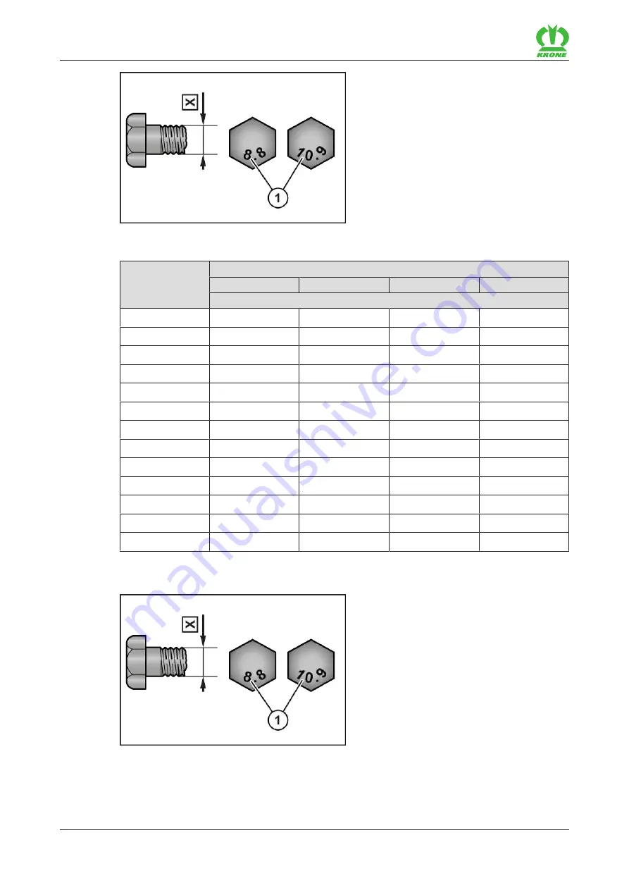 Krone KWT 1600 Original Operating Instructions Download Page 70