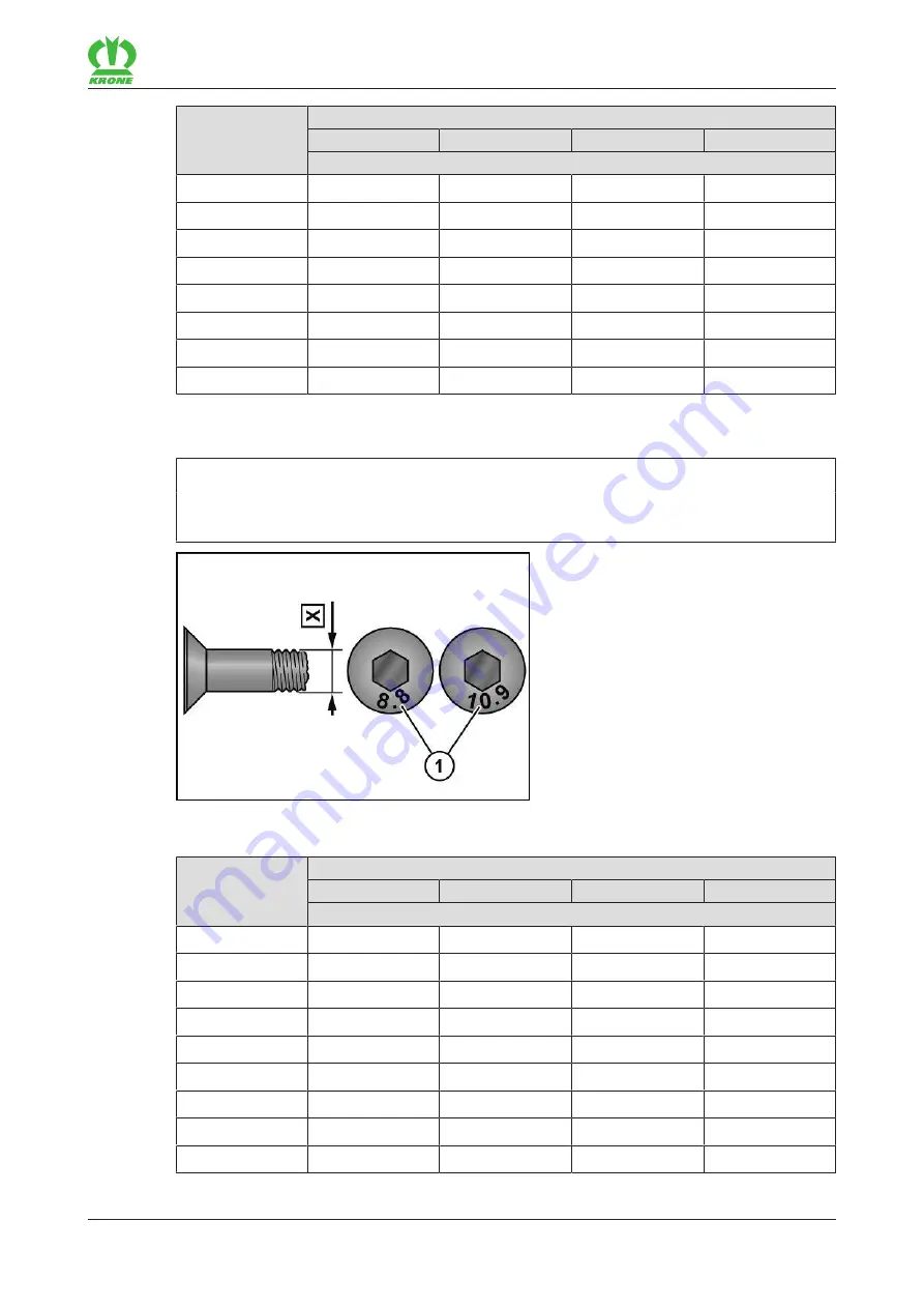 Krone KWT 1600 Original Operating Instructions Download Page 71