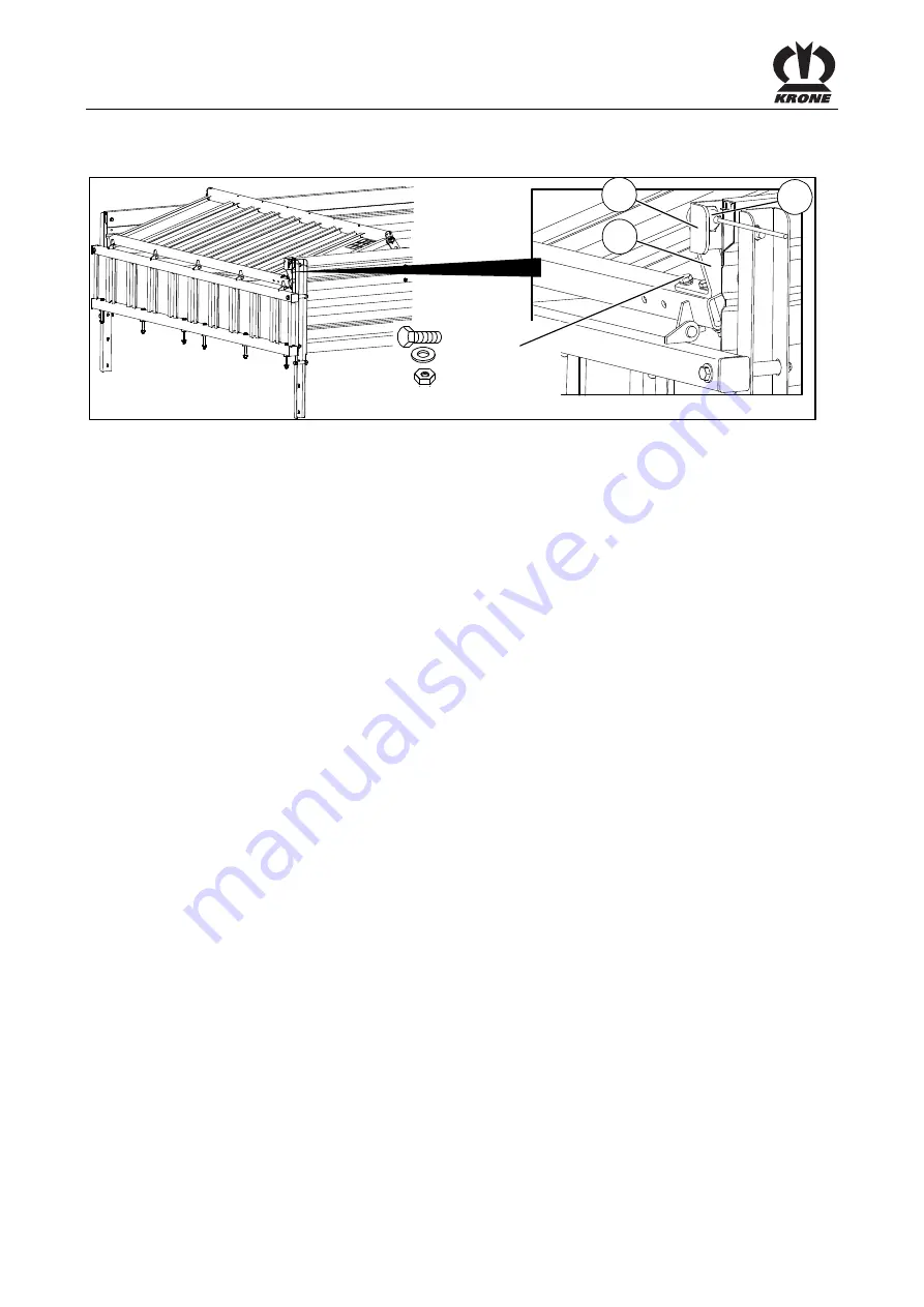 Krone MX 310 GD Original Operating Instructions Download Page 34