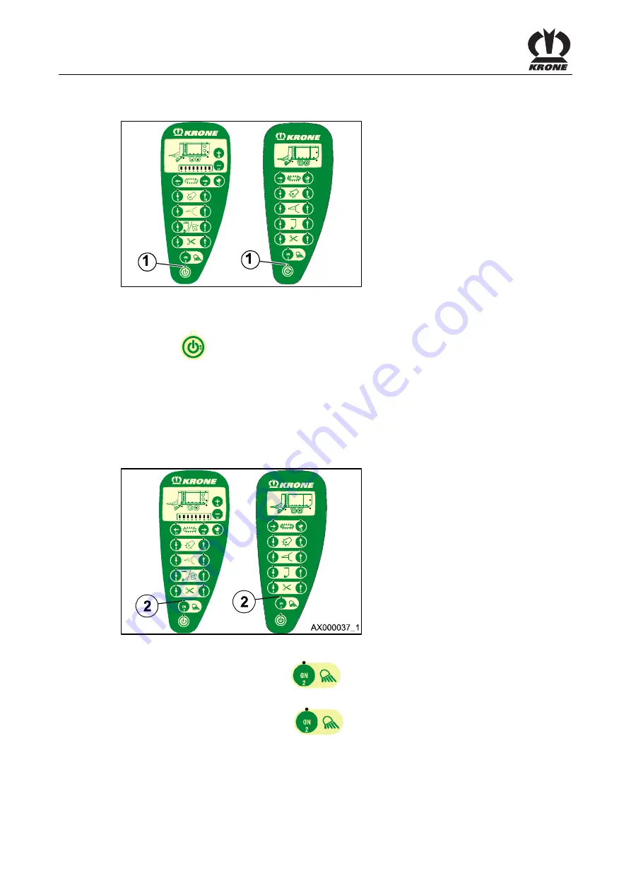 Krone MX 310 GD Скачать руководство пользователя страница 58