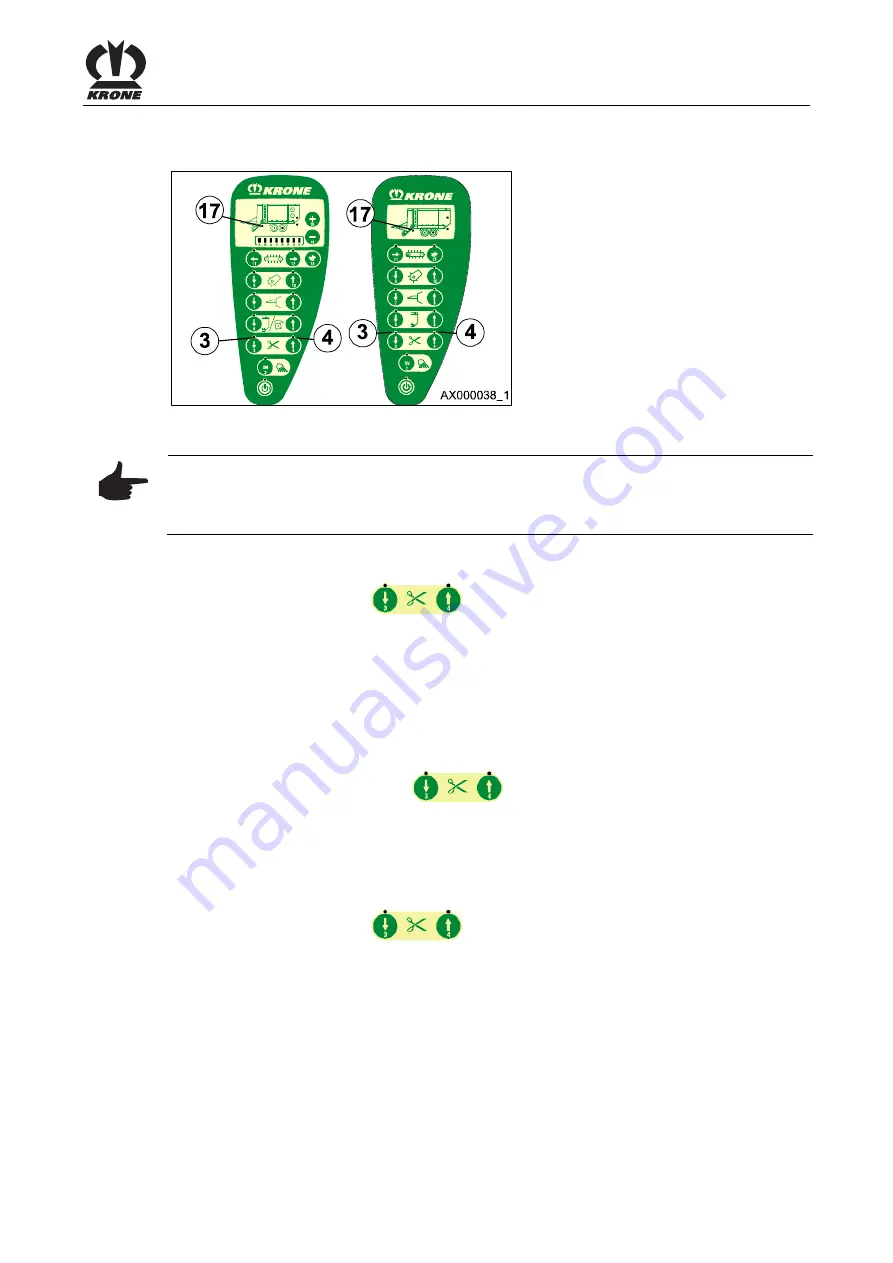 Krone MX 310 GD Original Operating Instructions Download Page 59