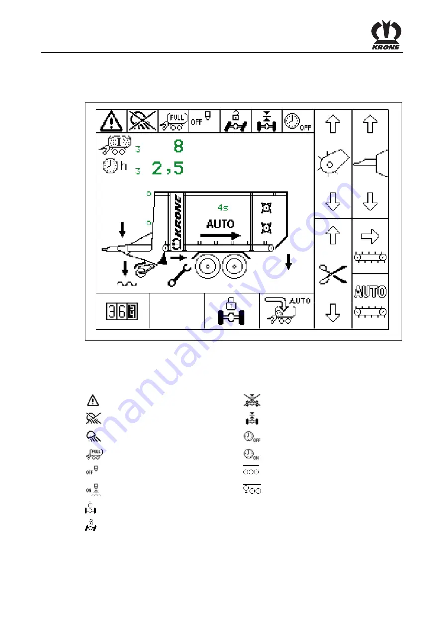 Krone MX 310 GD Original Operating Instructions Download Page 82