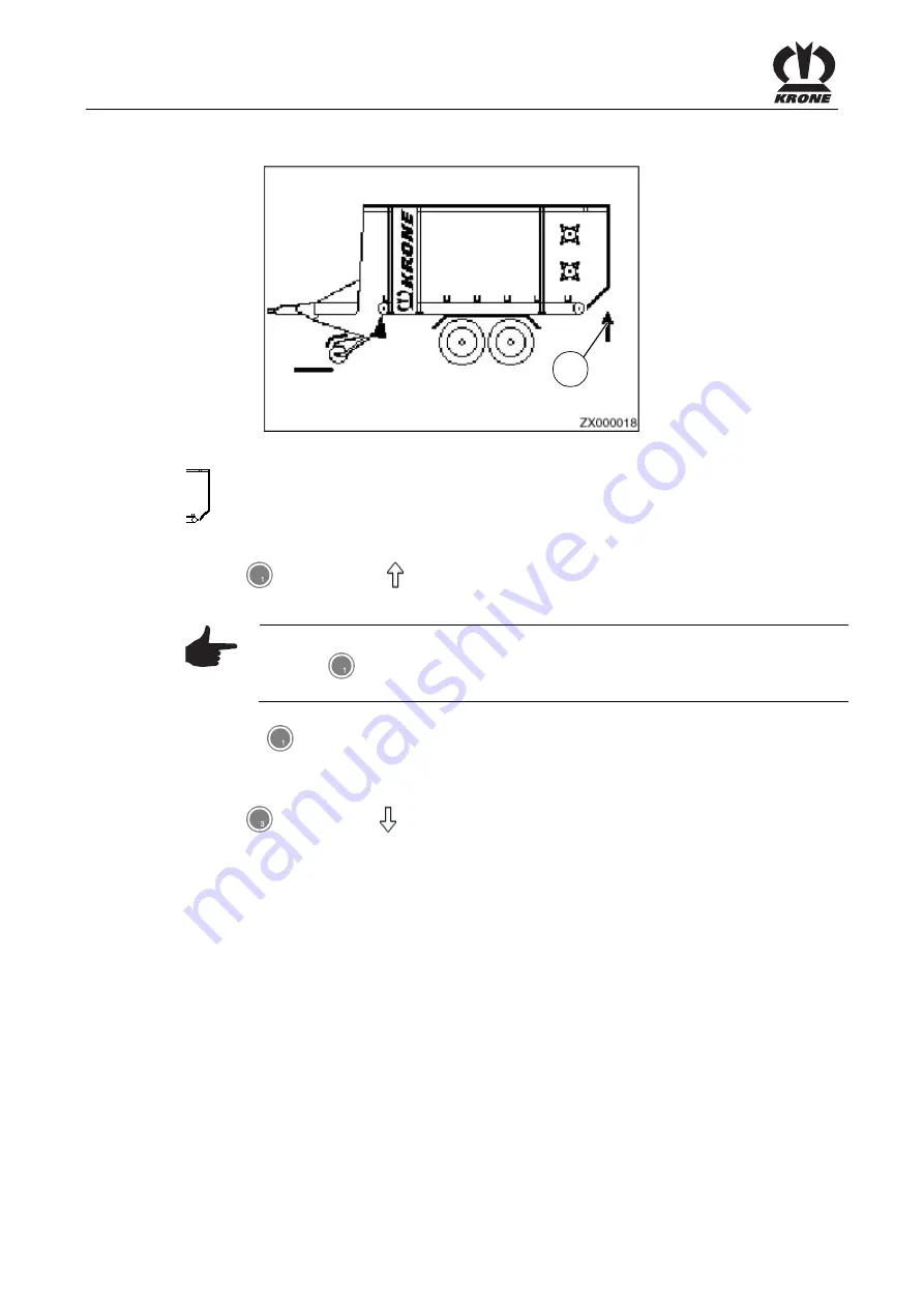 Krone MX 310 GD Original Operating Instructions Download Page 90