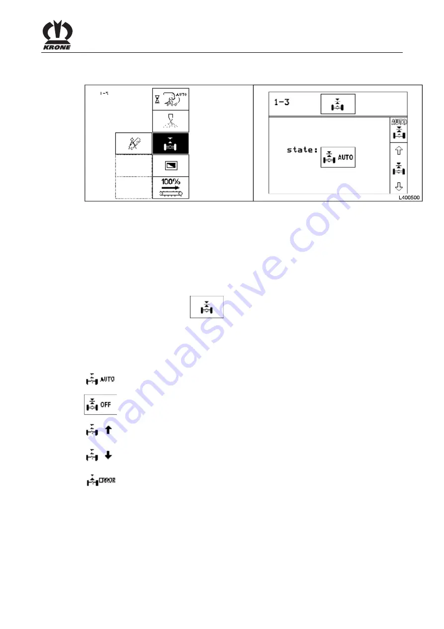 Krone MX 310 GD Original Operating Instructions Download Page 101