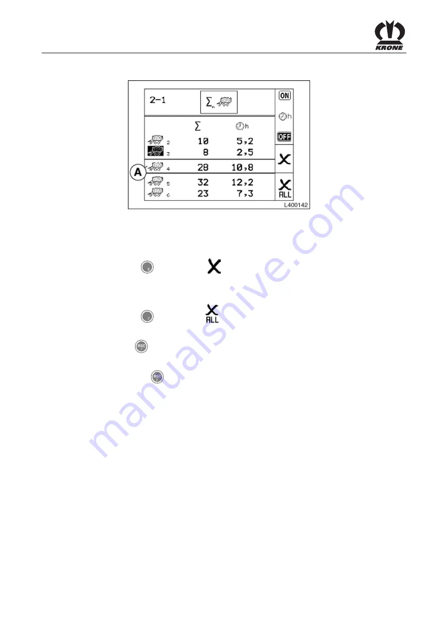 Krone MX 310 GD Original Operating Instructions Download Page 120