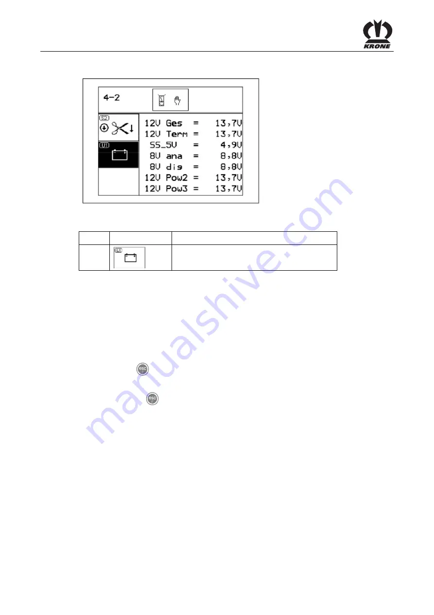 Krone MX 310 GD Original Operating Instructions Download Page 128