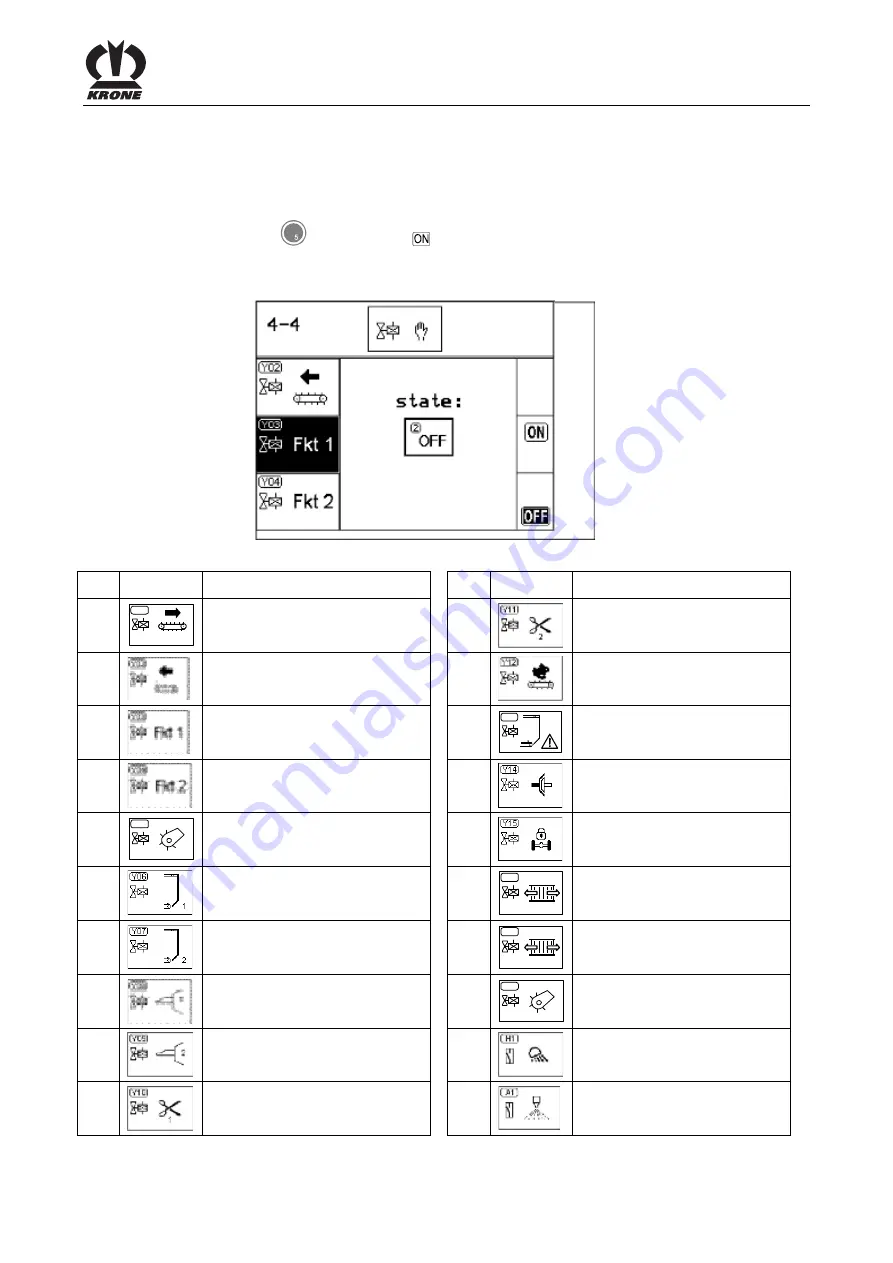 Krone MX 310 GD Original Operating Instructions Download Page 131