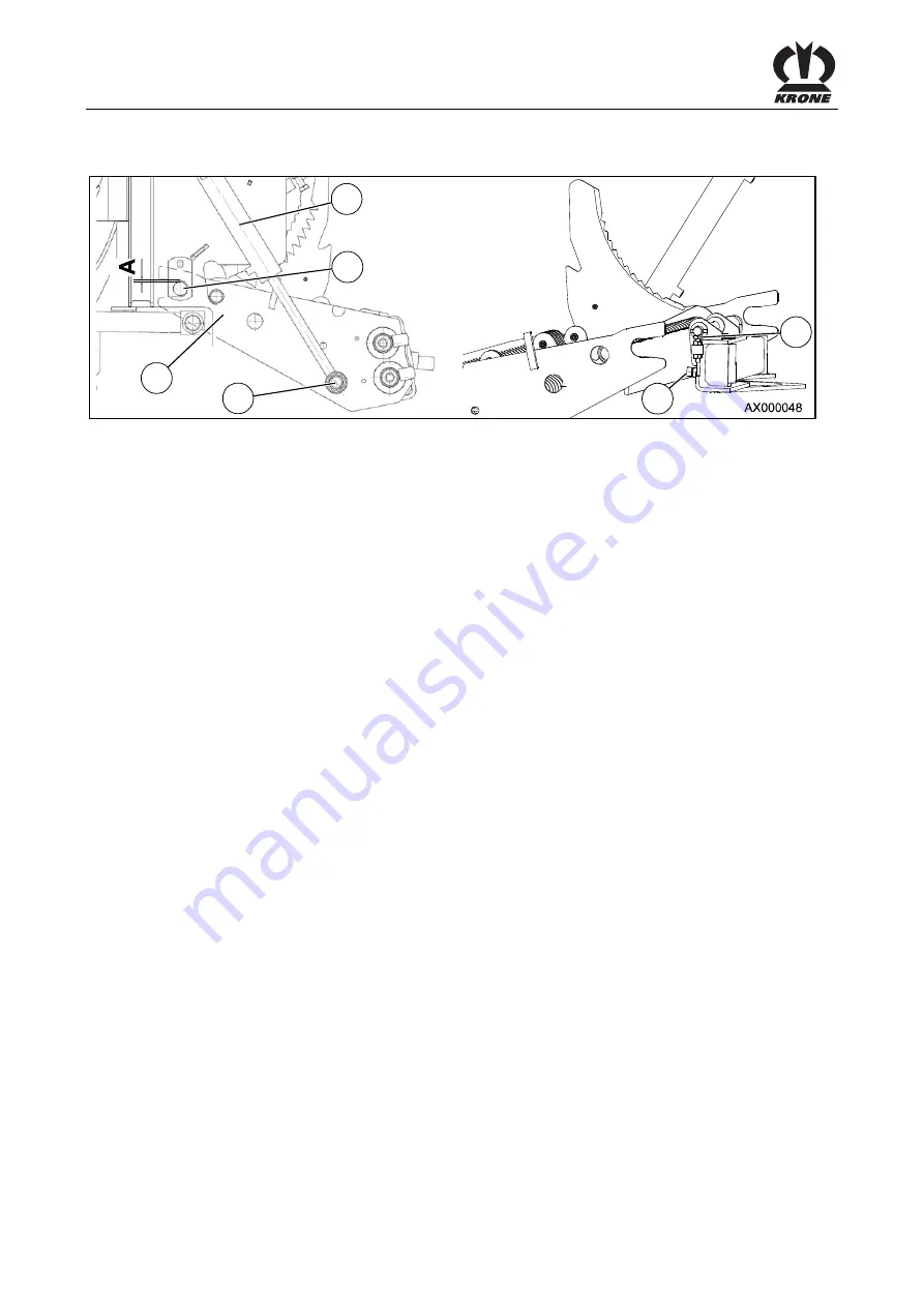 Krone MX 310 GD Original Operating Instructions Download Page 172