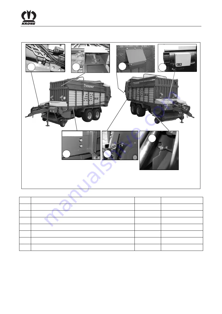 Krone MX 310 GD Original Operating Instructions Download Page 193