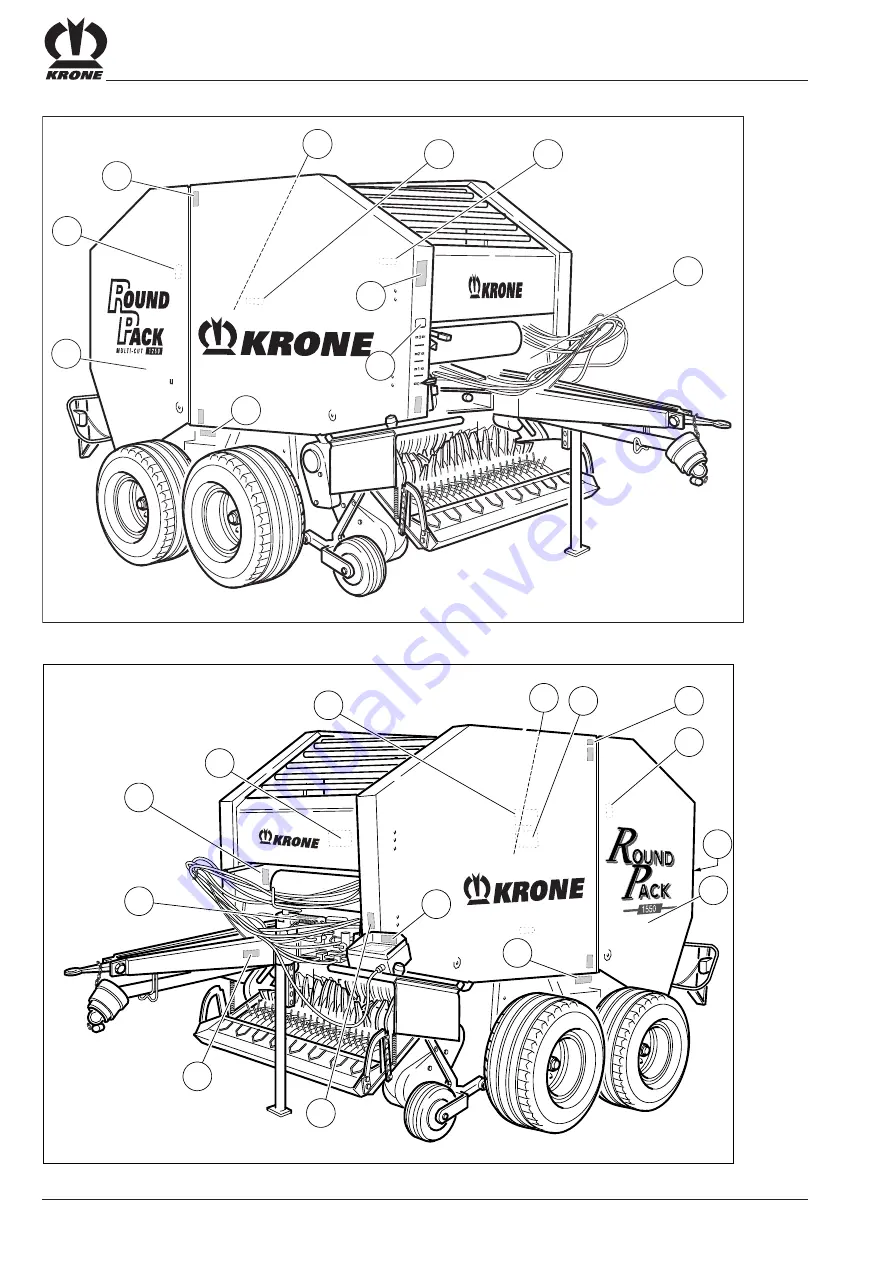 Krone Round Pack 1250 Скачать руководство пользователя страница 18