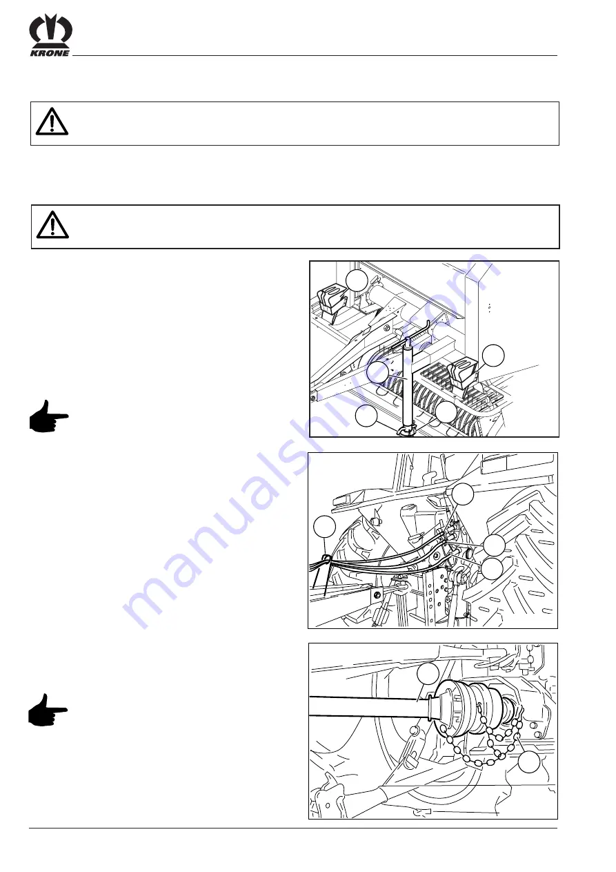 Krone Round Pack 1250 Original Operating Instructions Download Page 22