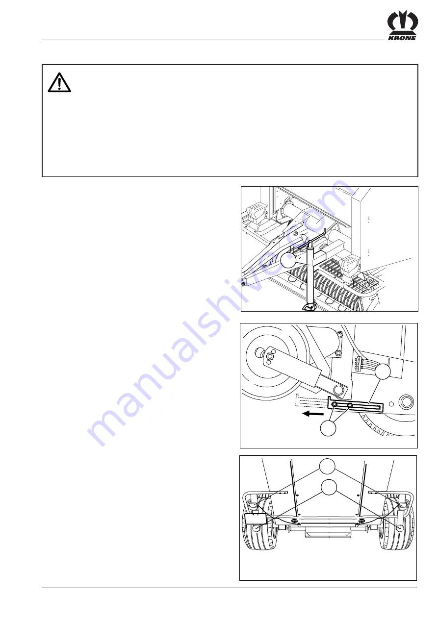 Krone Round Pack 1250 Original Operating Instructions Download Page 25