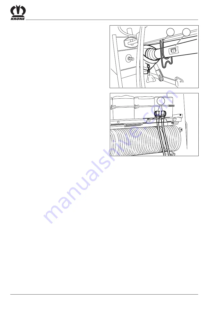 Krone Round Pack 1250 Original Operating Instructions Download Page 28