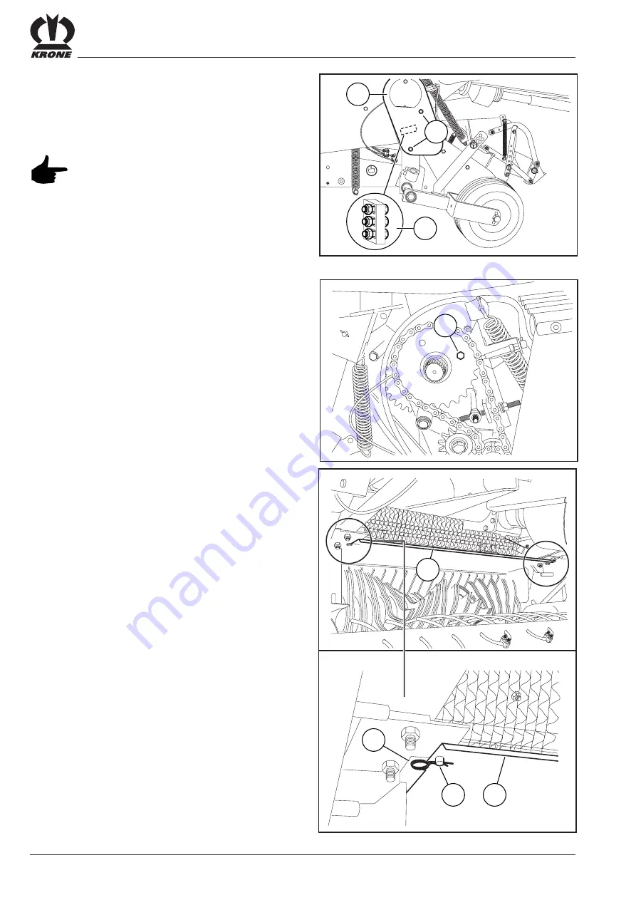 Krone Round Pack 1250 Original Operating Instructions Download Page 32