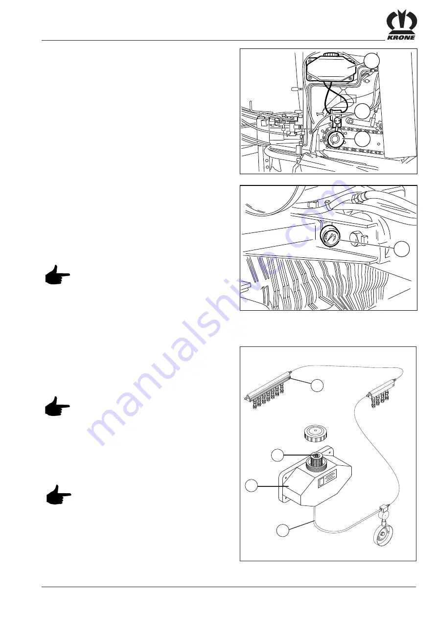 Krone Round Pack 1250 Original Operating Instructions Download Page 59