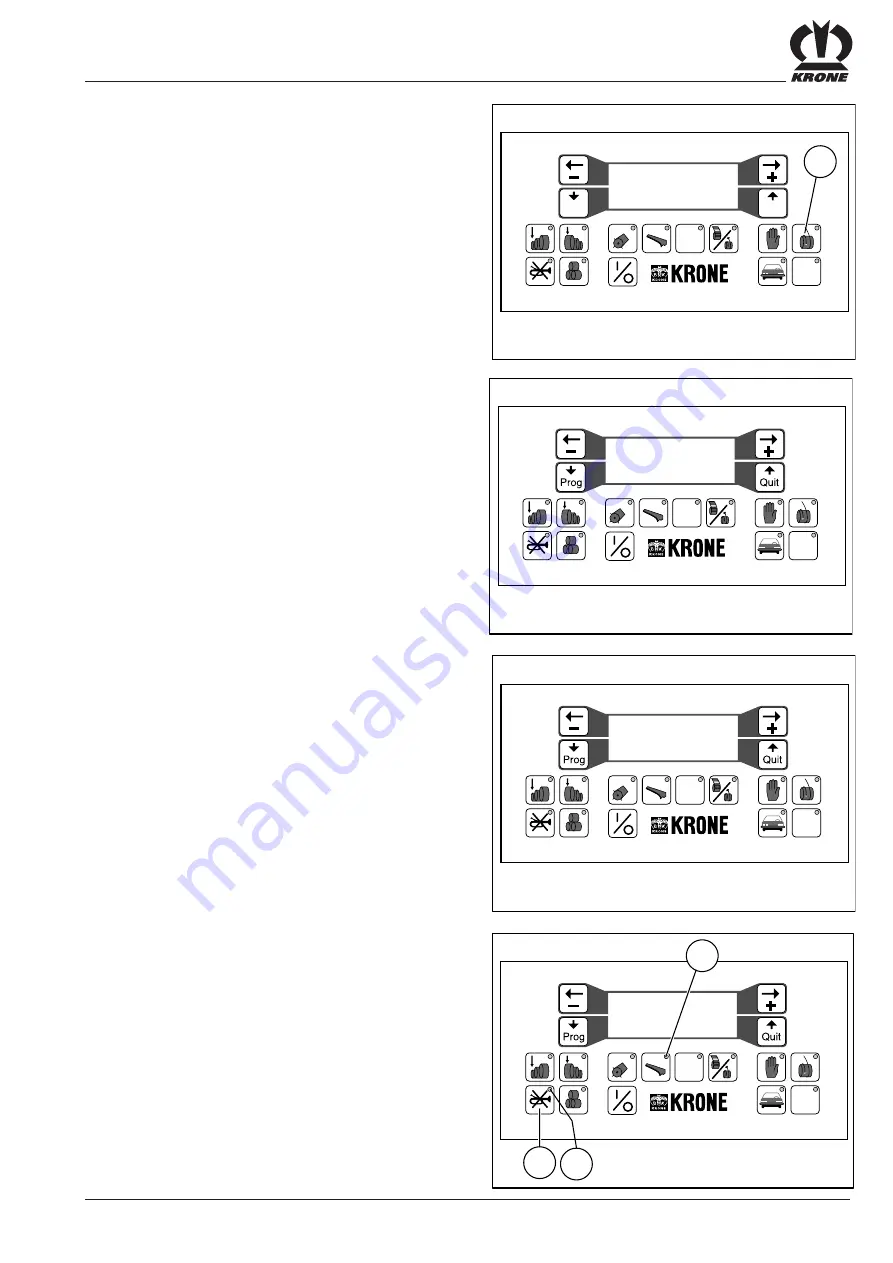 Krone Round Pack 1250 Original Operating Instructions Download Page 79