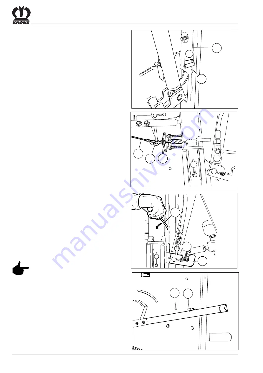 Krone Round Pack 1250 Original Operating Instructions Download Page 86