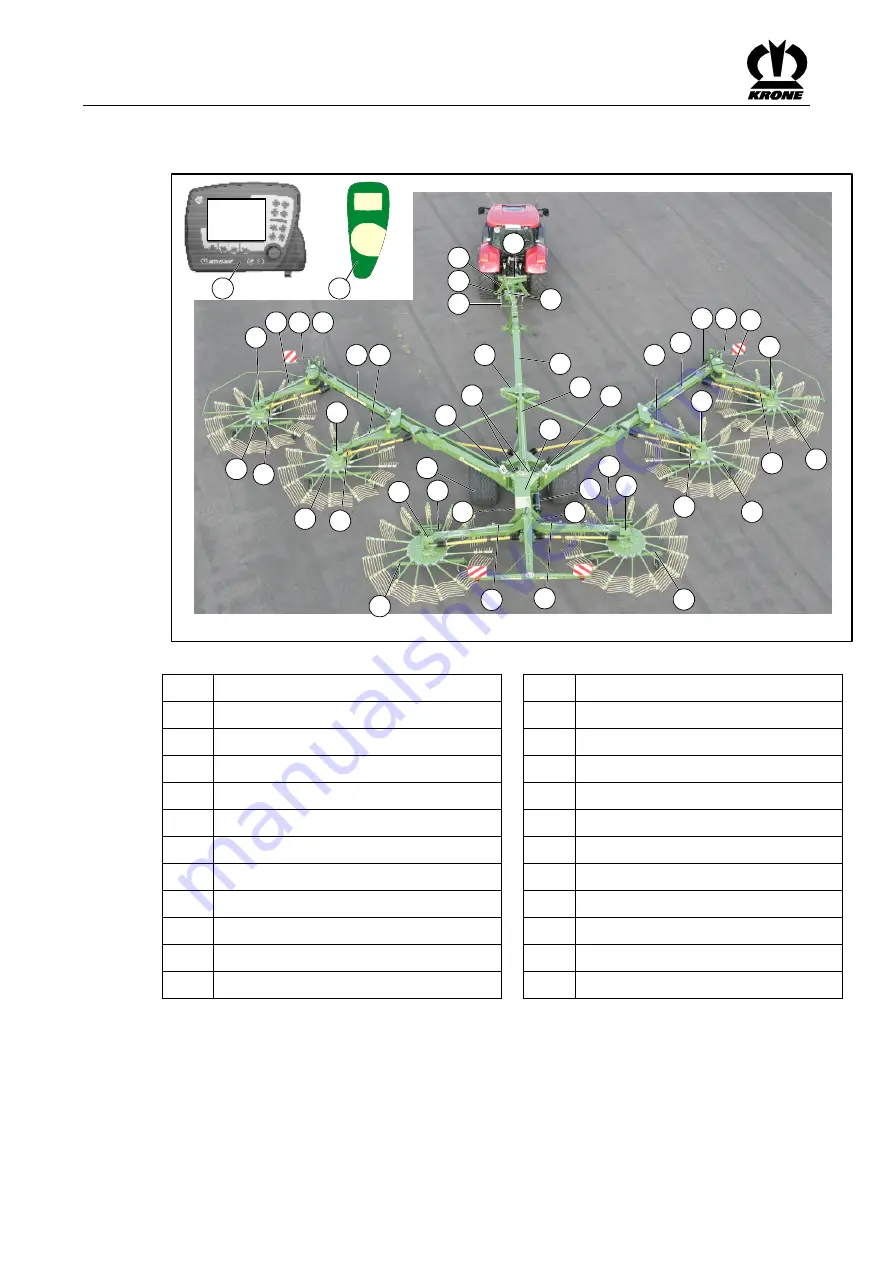 Krone Swadro 2000 Original Operating Instructions Download Page 14