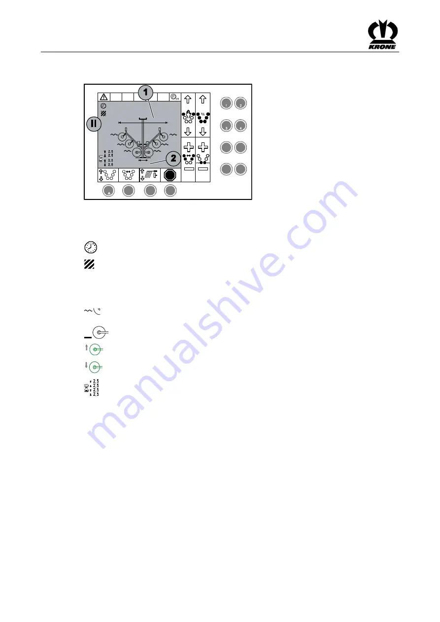 Krone Swadro 2000 Original Operating Instructions Download Page 44